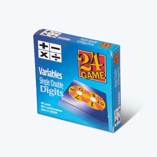 24Game(Maths24) Variables 48 pack
