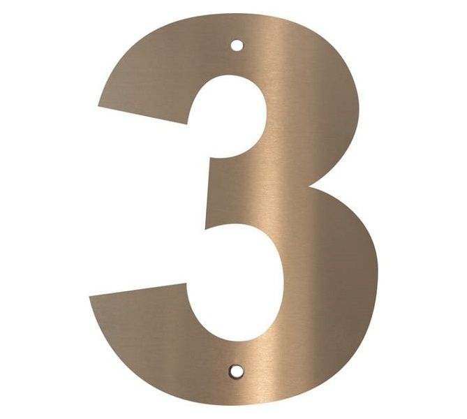 Number 3 - Gold 76 x 1.2mm