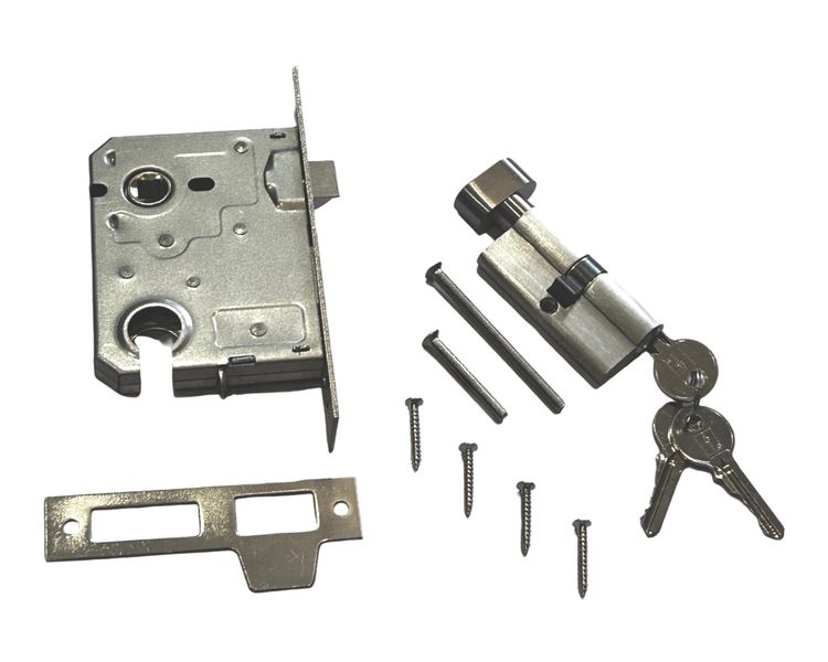 Sash-Lock Reversible with Knob Cylinder &amp; 3 Keys Combo 1