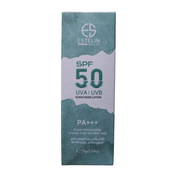Estelin SPF 50 UVA | UVB Sunscreen Lotion PA+++