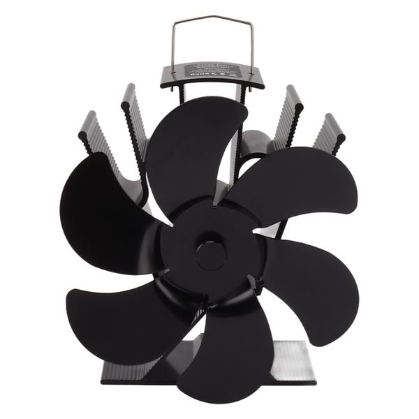 Stove Fan Wood Burning Fireplace Kerosene Use 6 Blade