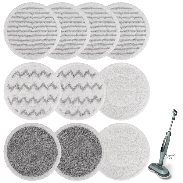 S7000 Replacement Steam Mop Pads Spin Mop Refills Fit Compatible with None
