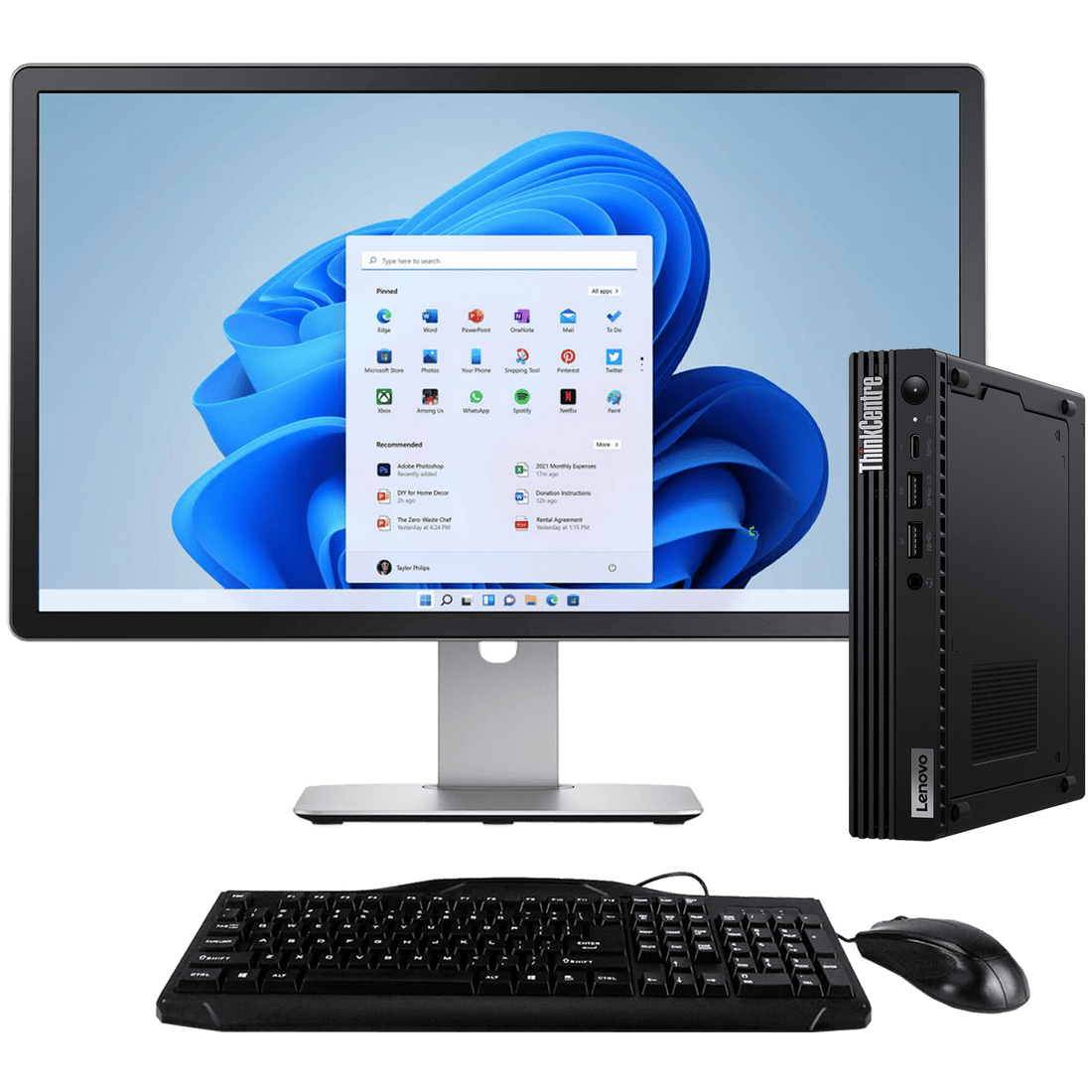 Lenovo ThinkCentre M70q Intel i5 Tiny PC with 16GB Ram, 20