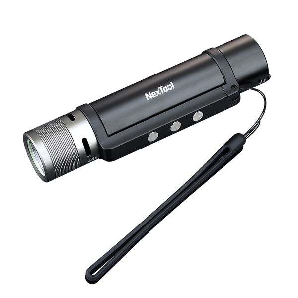 NexTool Outdoor 6-in1 Thunder Flashlight - Rechargeable, 1000 Lumens