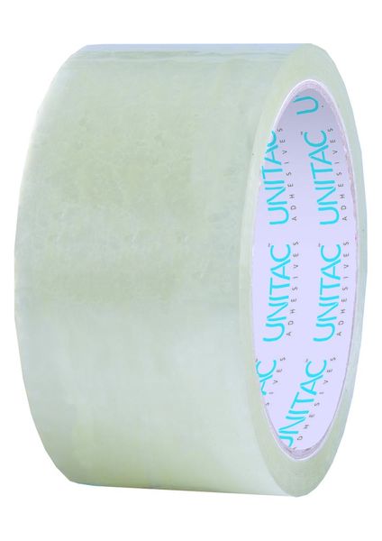Unitac Large Core Packaging Tape Clear 48mm x 100m Pack of 10