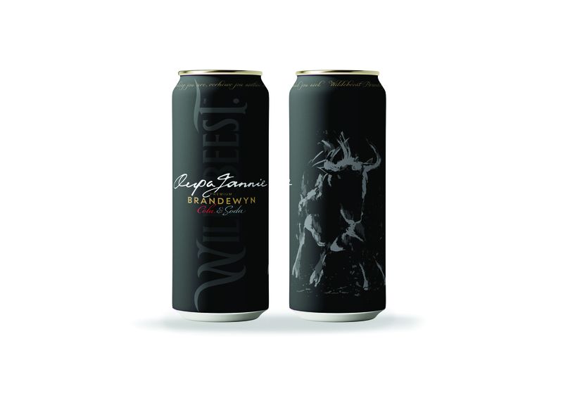 Wildebeest Oupa Jannie Brandewyn Cola &amp; Soda 24 x 300ml