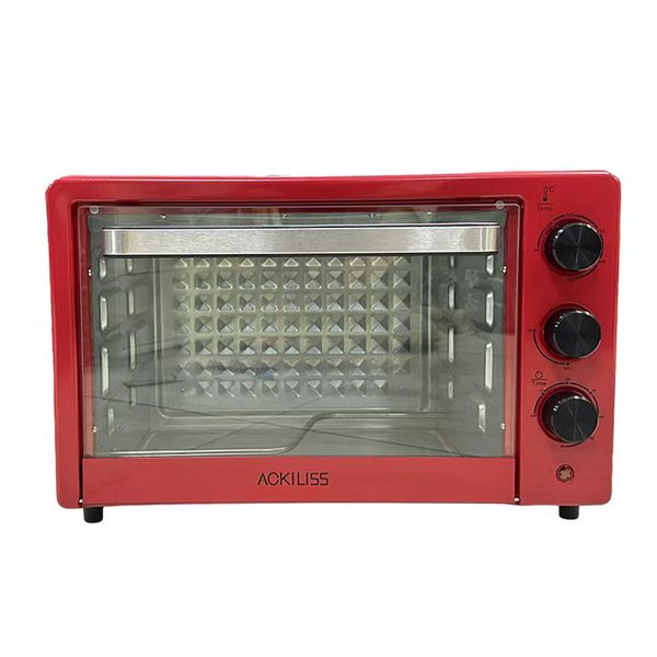 Red Electricity Oven 1200W