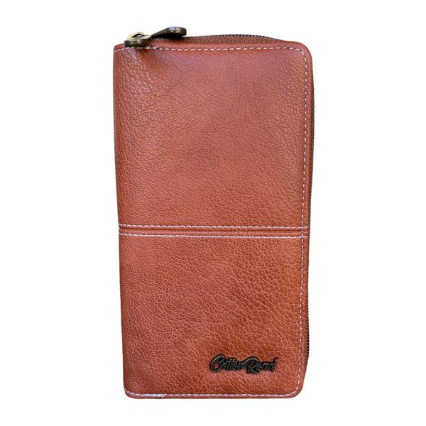 Cotton Road Double Zip Wallet image