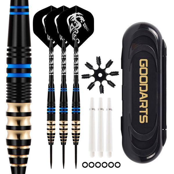 Professional Brass Darts Set of 23g Steel Tip Darts