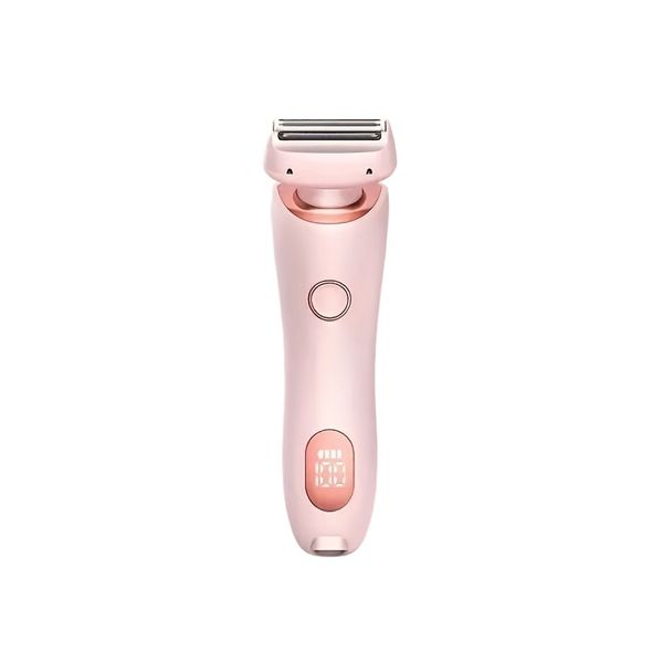 Two-in-one ladies shaver wet and dry shaving epilator