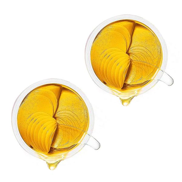 2 Pack Eye Patches Lemon Essence Eye Mask Moisturizing Skincare Treatment