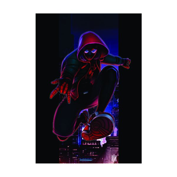 Web Swing Black Siderman - A1 poster