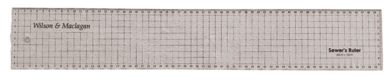 W&amp;M Metric Sewer's Ruler