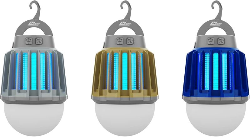 Wisely Rechargeable Mosquito Zapper Lantern - 3 Pack