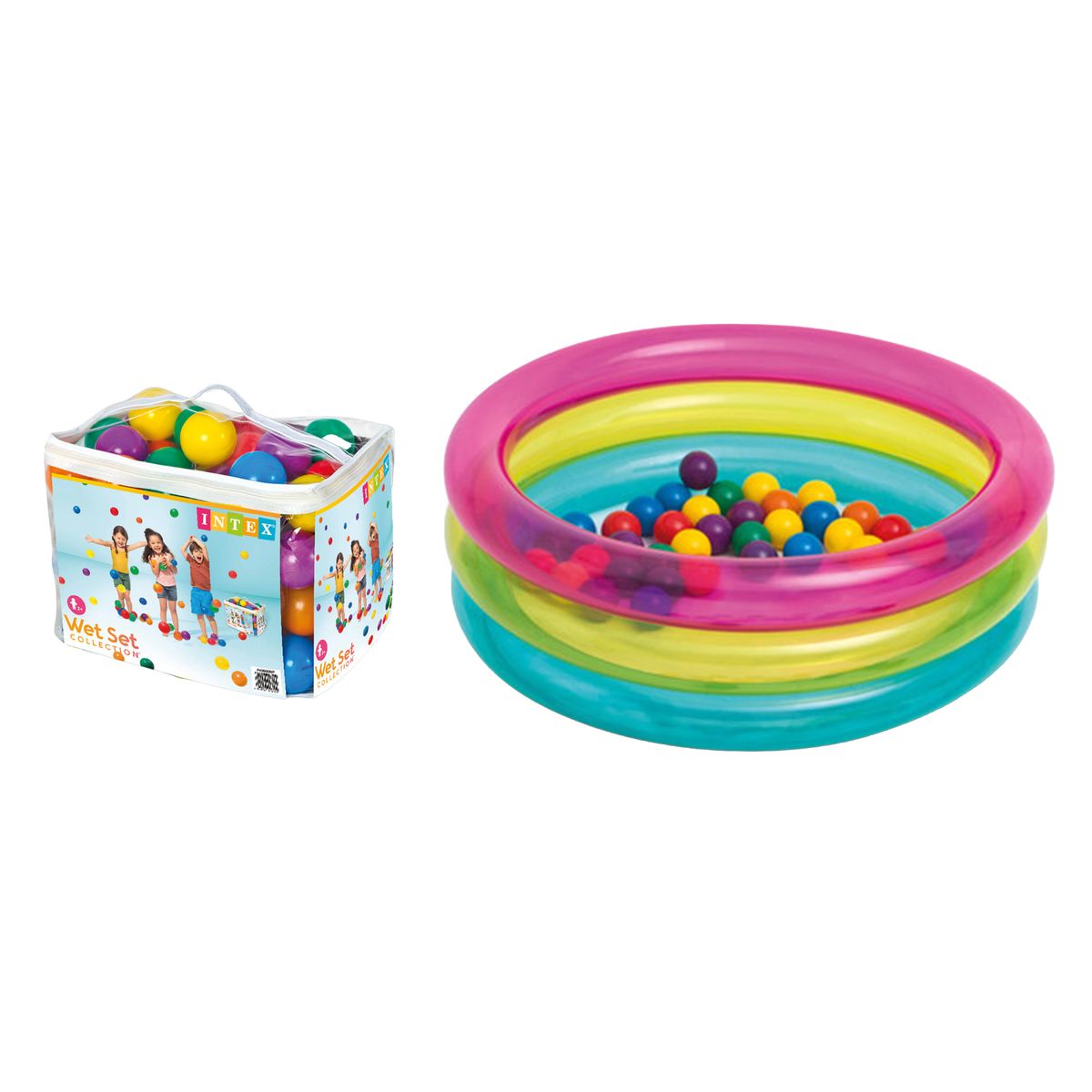 Intex Ultimate Playtime 3Ring Ball Pit & 150 FunBalls Shop Today