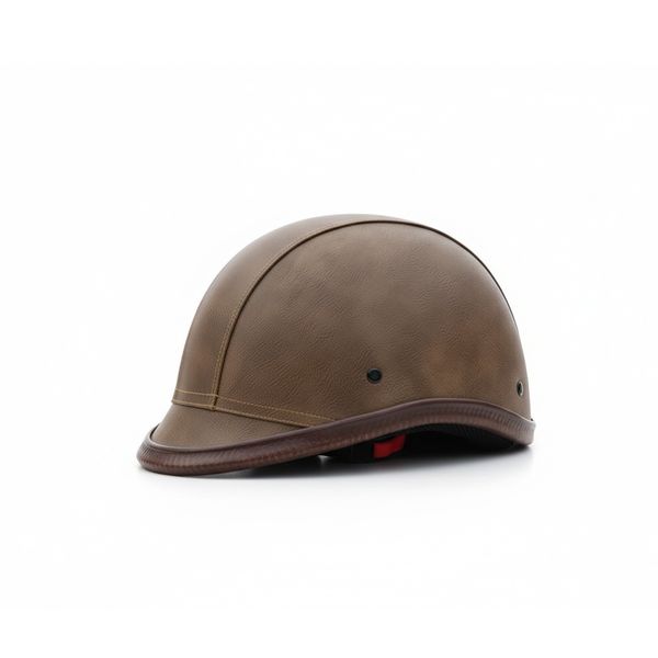 German-Style Retro Motorcycle Helmet - Lightweight &amp; Safe Half Helmet