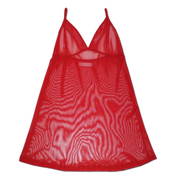 Nucleus - Babydoll Camisole in Mesh Red