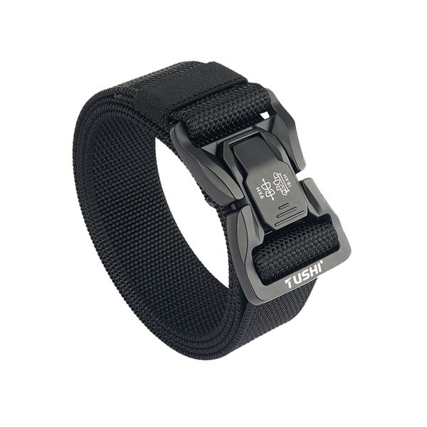 Durable Quick Release Pluggable Buckle Military Style Tactical Belt