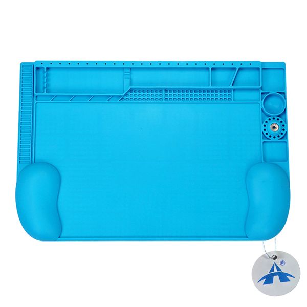 ALANES Soldering Mat Insulation Silicone Magnetic Repair Work Station Mat