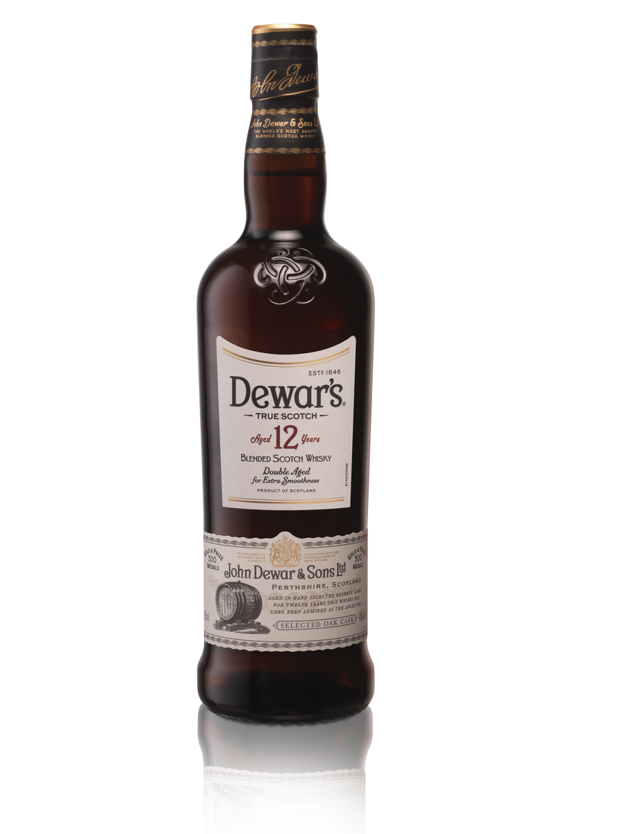 Dewar's 12 Year Old Blended Scotch Whisky - 750mL | Buy Online in South ...