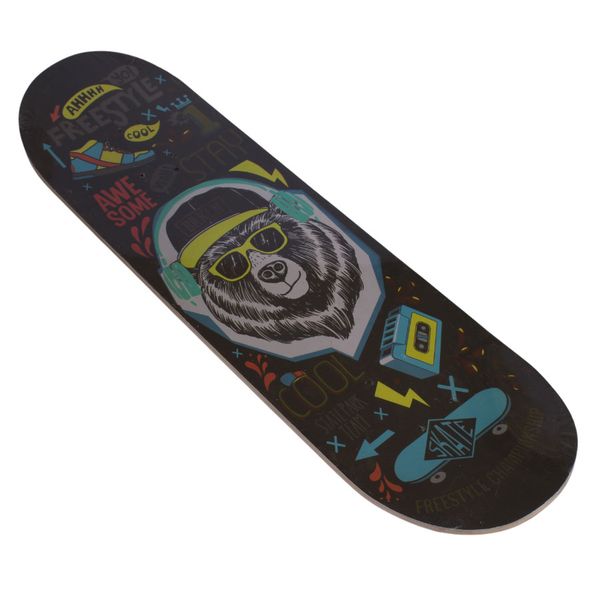 Skateboard - Wooden Skate Board - Freestyle Design - 70cm
