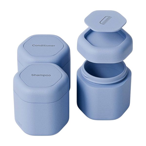3-Piece Magnetic Leakproof Travel Container Set