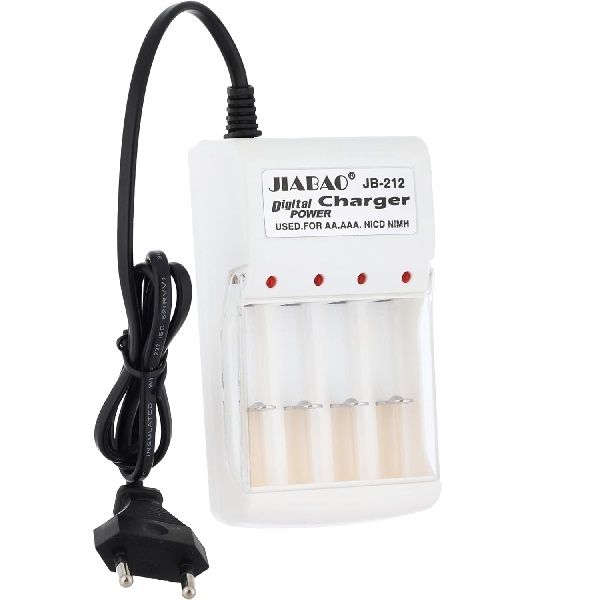 Rechargeable Battery With 2 Pin Battery Charger For AA And AAA Batteries