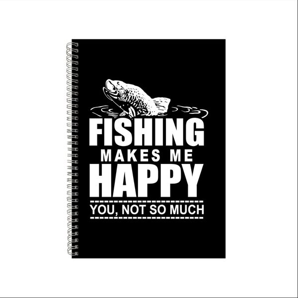 Fishing Notebook Fisherman Gift Idea A4 Notepad Pad 34