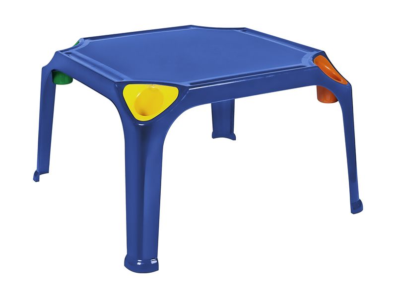 Buzz Kids Childrens Table with 4 Cupholders
