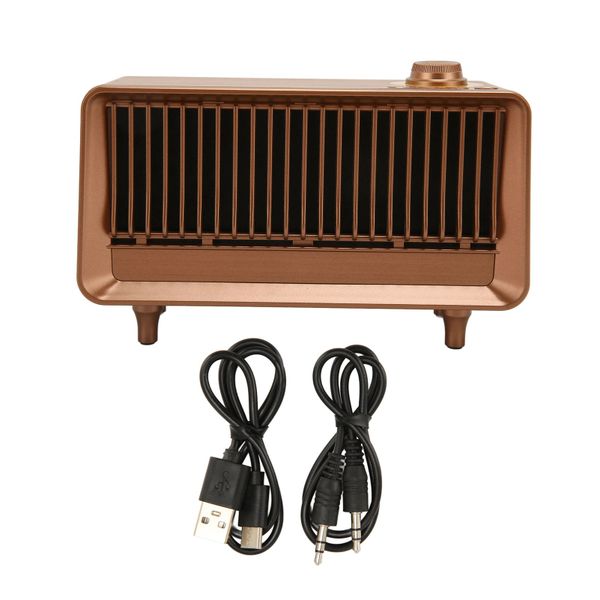 Retro BT Speaker, U Disk, FM Radio