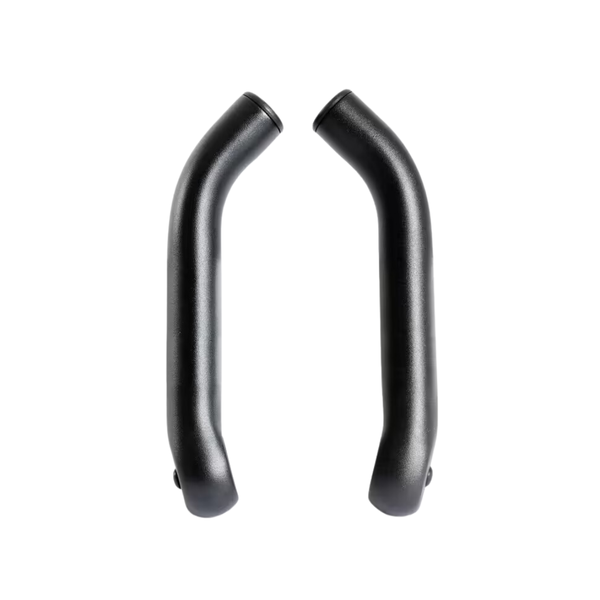 Decathlon Curved Bar Ends - Black
