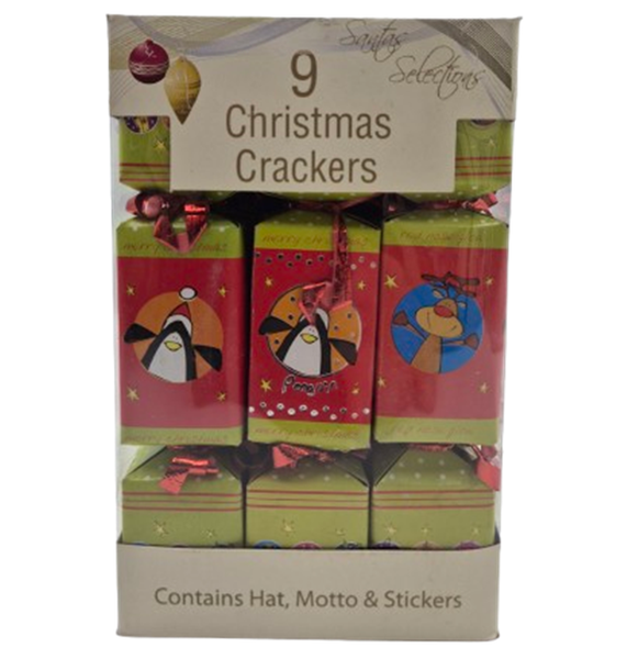 Xmas Crackers - Set of 9 - C24