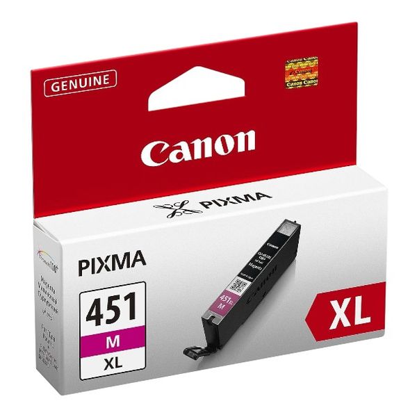 Canon CLI-451XL Magenta Ink Cartridge High Yield Genuine Canon Printer Ink