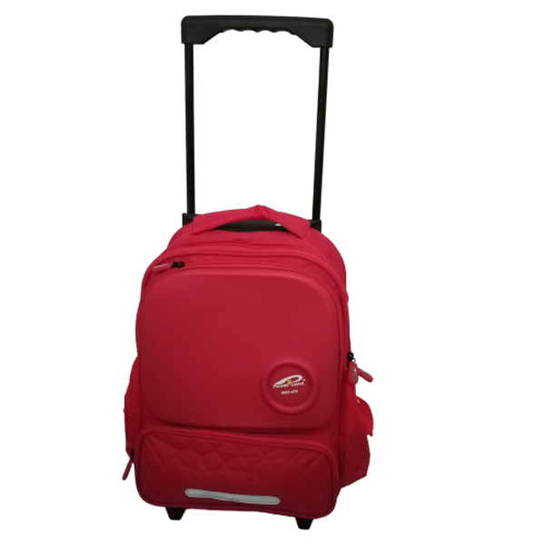 Kids 14" Rolling School bag/Backpack, Red