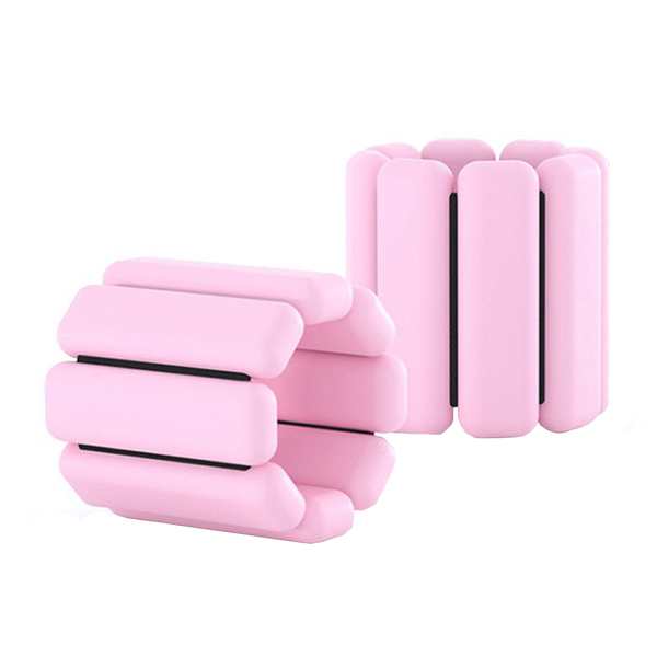 Wrist Weights Strength Training Wrist Silicone Bracelet-Pink