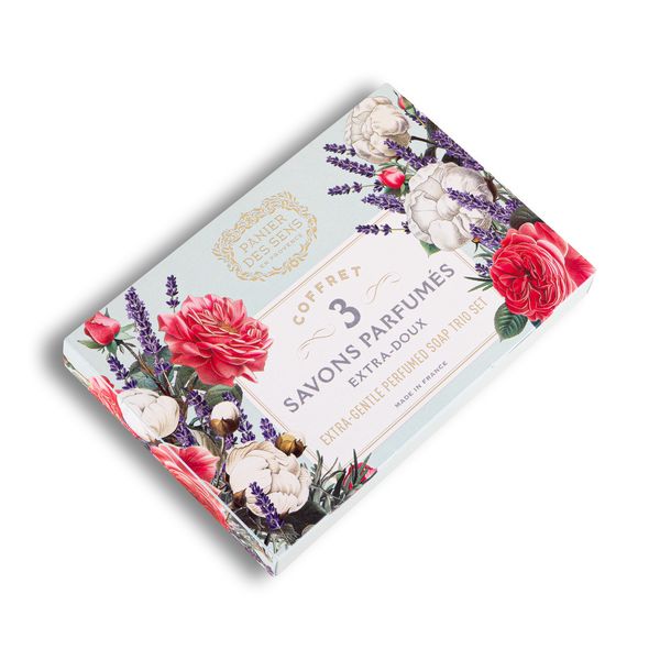 Panier des Sens - Extra Gentle Perfumed Soap Trio Set