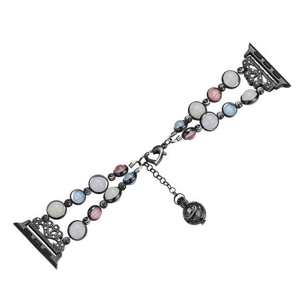 Jewelry Bracelet Replacement Band Metal Strap for iWatch 42/44mm - Silver