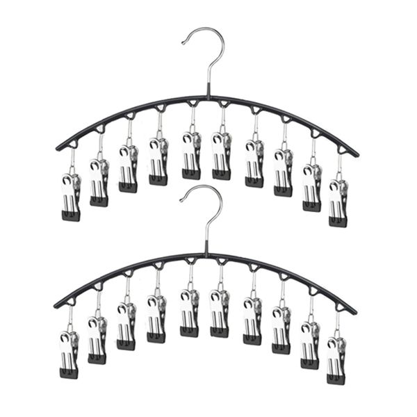 2 Pack Organizer Hangers Suitable for Socks, Underwear, Pants