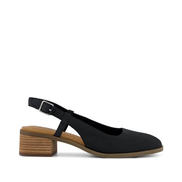 TOMS Jaclyn Slingback Heel Black