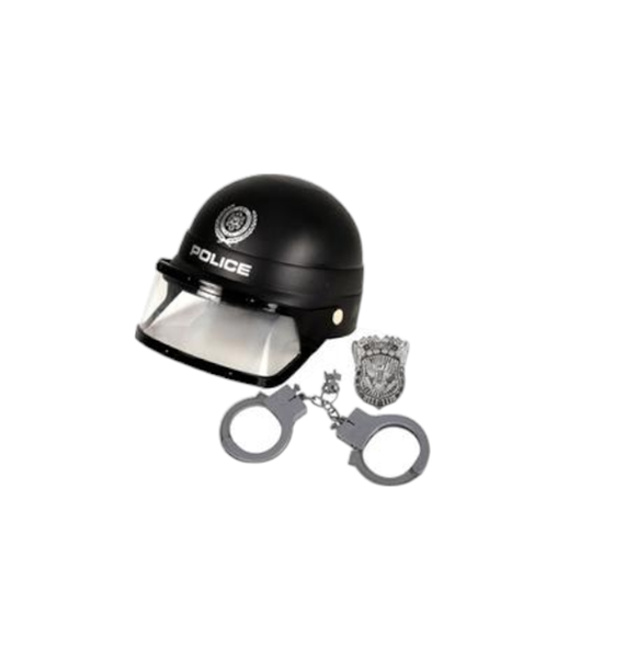 3 Piece Police Combat Play Set