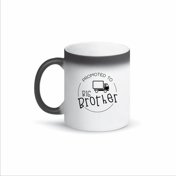 Promoted to big brother color changing mug