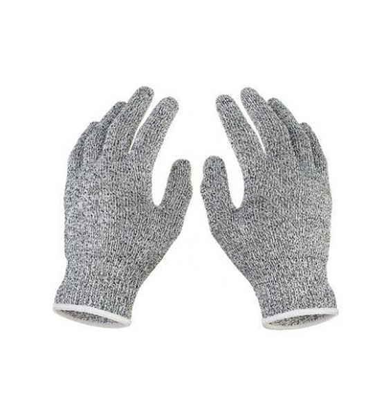 Anti-Cut Strong Stab Resistant Mesh Safety Gloves- Size M/L - Pack of 2