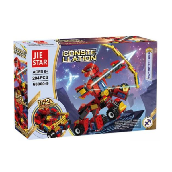 Puzzle Block Robot Toy