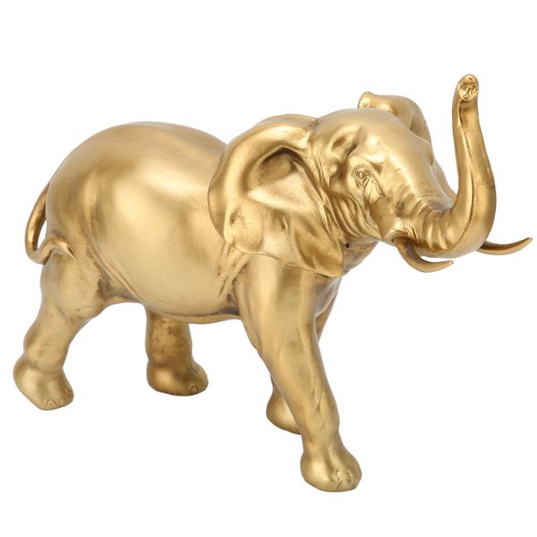 Exquisite Elephant Ring Holder Resin Sculpture, Cute Jewelry Decor Gift