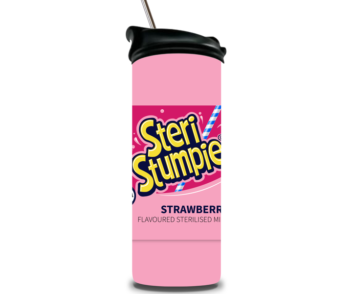 Pink Steri Stumpie Double Wall Stainless Steel 20 oz Tumblers. Water Bottle