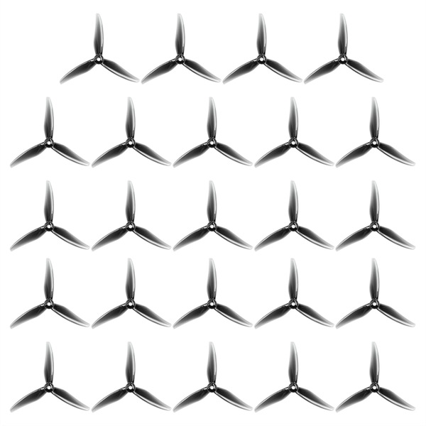 24PCS 51466 V2 FPV Propeller 5inch 3 Blade Propeller Gray