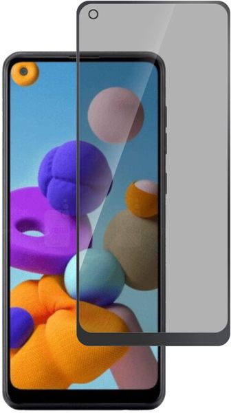 CellTime Tempered Glass Privacy Screen Guard for Galaxy A21S