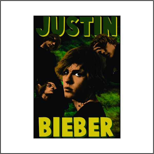 Justin Bieber Young - A1 Poster