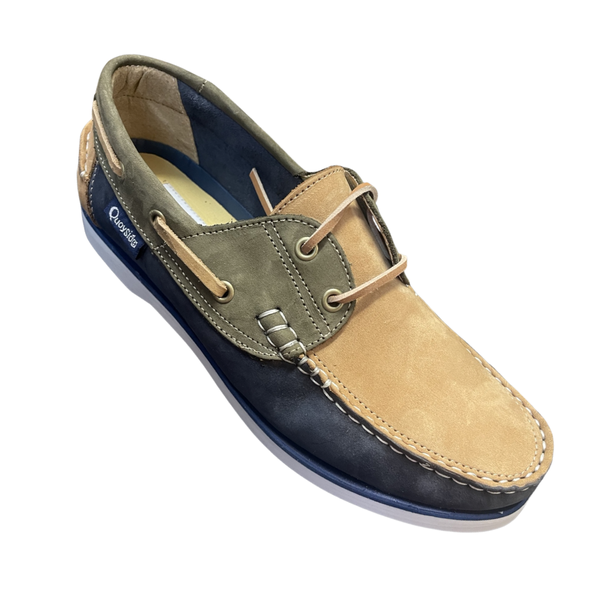Men's Leather Shoes Loafers - Boat Shoes - Multi-Colour