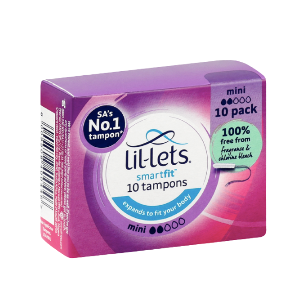 Lil-Lets- 10 Mini Tampons x 6